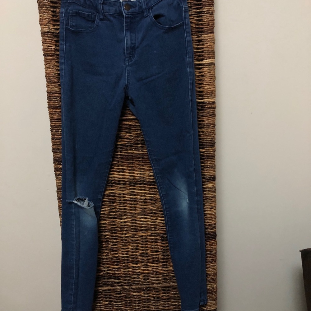 Distressed forever 22 jeans